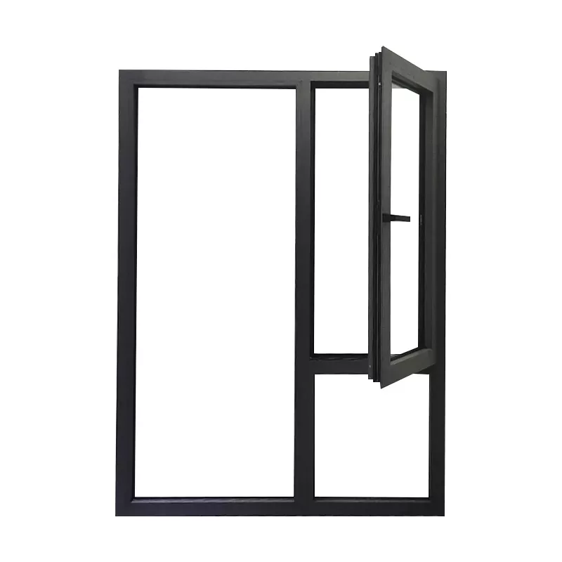 Fluorokarbonbelagte aluminiumslegeringsvinduer